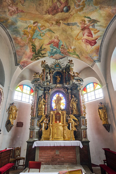 Muta cerkev sv. Marjete notranjost 1